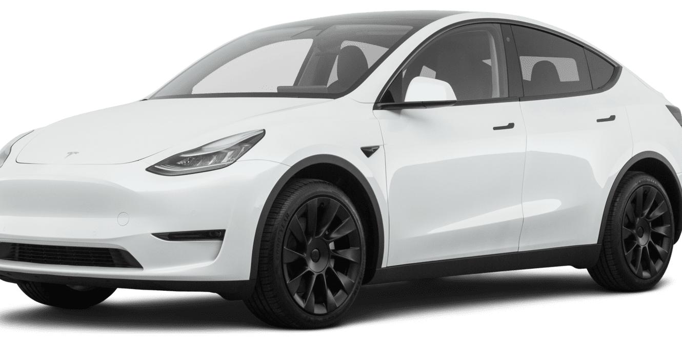 TESLA MODEL Y 2021 5YJYGDEE1MF099333 image